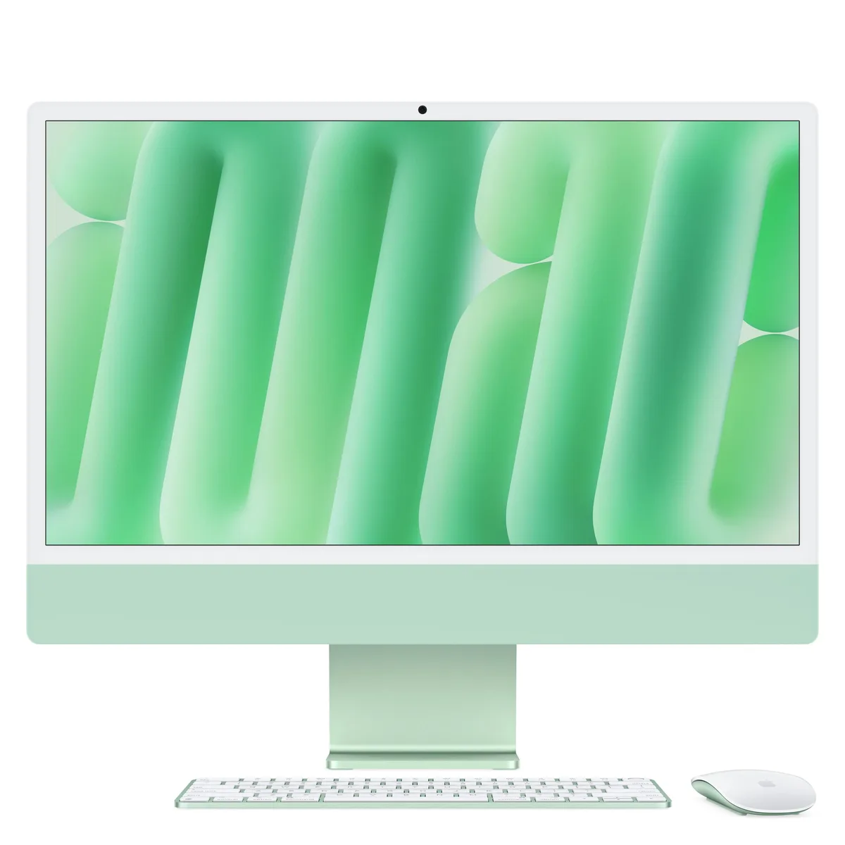 24-inch iMac with Retina 4.5K display: Apple M4 chip with 10-core CPU and 10-core GPU, 512GB SSD - Silver